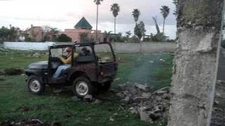 willys crash test morocco