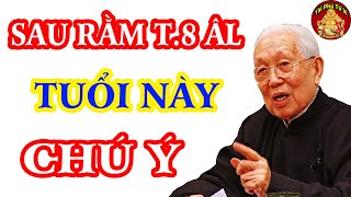Thầy Tử Vi Cảnh Báo 3 Con Giáp Gặp ĐẠI HẠN Tiền Bạc Mất Sạch Sau Rằm Tháng 8 ÂL
