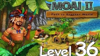 Moai 2 - Path to Another World Walktrough Level 36 (Goldtime)