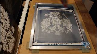 Уникальная паста. Шелкография на стекле. Аналогов нет! Paste silk screened glass etching satin