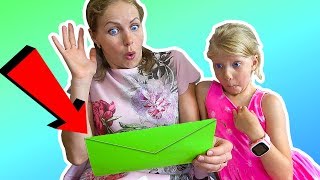 Кто Принес СТРАННОЕ ПИСЬМО с Заданием? И от КОГО? Милана и Мама НЕ ОЖИДАЛИ ТАКОГО!