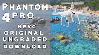 Phantom 4 Pro 4K 4096 2160 100mbps HEVC original download sample clip footage