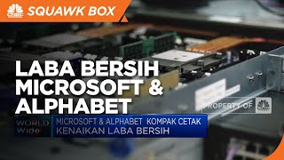 Microsoft & Alphabet Kompak Cetak Kenaikan Laba Bersih
