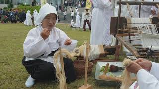 저산팔읍 길쌈놀이 2019년 6월8일