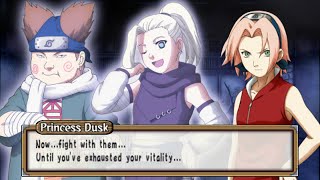 Naruto Ultimate Ninja Heroes 2 Walkthrough Part 5 - Mugenjo 16th to 20th Floor 60 FPS