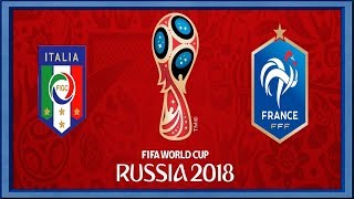 Italia VS Francia - PES 2018 (PS2) World Cup 2018 Russia