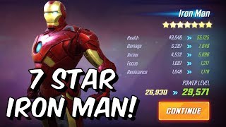 7 Star Iron Man Unlock, Rank Up & Gameplay! - Marvel Strike Force