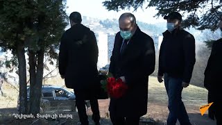 Премьер министр Пашинян в Тавушской области почтил память павших героев