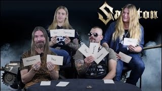 World of Tanks Console - Fun Q&A with Swedish heavy metal band Sabaton!