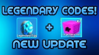 NEW UPDATE + LEGENDARY CODES! *EPIC UPDATE* (Roblox Mining Simulator)