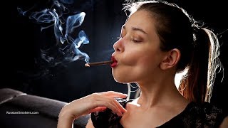 Smoking superstar Irina