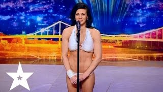Спортивная акробатика на пилоне - Україна має талант-7 - Седьмой кастинг в Киеве - 18.04.2015