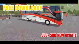 NEW UPDATE MOD BUSSID JB3+ SHD!! FREE DOWNLOAD