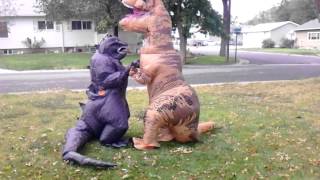 Godzilla vs. T-Rex