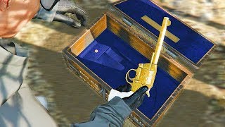 ОТКРЫЛ КЕЙС СОКРОВИЩ В GTA 5 ONLINE - ТАЙНЫЕ МЕСТА И ЗАГАДКИ ДЛЯ НАХОДКИ РЕДКОГО РЕВОЛЬВЕРА ИЗ RDR2.