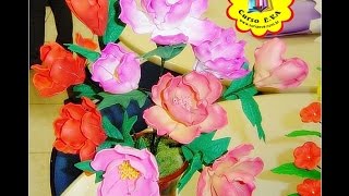 Diy Flores em Foam E.V.A