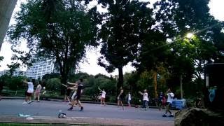 Aerobic at Lumpini Park in Bangkok , Thailand 2016 Vol.2