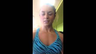 Katia Callegari - Posing Practice 6 Weeks Out NSABBA 2013