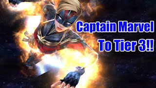Captain Marvel to Tier 3! Account Progression and Thoughts (MFF)