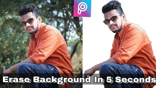 Erase Background in 5 Seconds in Picsart