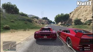 GTA online, Kiwi VS Diamon VS Funny, Sportive classique, Course terrestre.