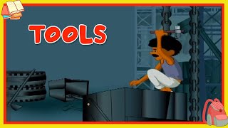 Learn About Tools - Preschool Learning For Kids - Educational Video For Children