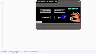Sony Flash tool
