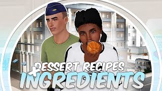 Sims 3 || MOD REVIEW: New Dessert Recipes & Ingredients - Carrot Cake + BROWNIES?!