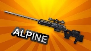 Лучшие моменты на карте Авиабаза с оружием Alpine--Warface!!!