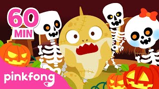 MARATÓN DE HALLOWEEN | #Halloween para niños | Canciones Infantiles con Pinkfong y Tiburón Bebé