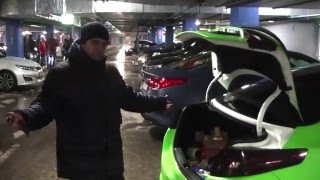 Kia Optima - устанавливаем пружины для открытия багажника