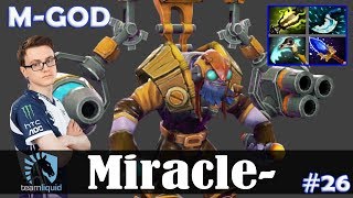 Miracle - Tinker MID | M-GOD | Dota 2 Pro MMR Gameplay #26