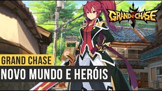 Novo Mundo, Heróis e SR na Atualização do Grand Chase Mobile
