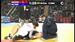 SEC-2013: 120 kg. Orlov (UKR) - Dimitrov (BUL) 1/2