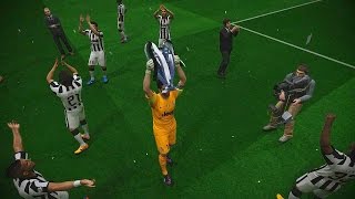 PES 2015 UEFA Champions League Final (Juventus F.C. vs FC Barcelona Gameplay)