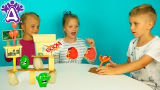 Энгри бердс Игры Для Детей Распаковка Unboxing toys Angry Birds Games for children Розыгрыш игрушки