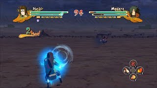 Naruto Ultimate Ninja Storm 3 Full Burst Long Range Hakke Kusho Neji Mod Gameplay (PC w SweetFX)