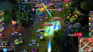 [LOL Short] GMB Edward incredible hook against SK Gaming