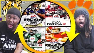 NCAA College Football... But Every Quarter We Spin The Wheel To Change Years! (CRAZY ENDING!)