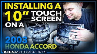 We installed an Android 10 inch touchscreen in a 14 year old Honda Accord (and it's awesome!)