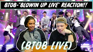 AMERICANS REACT/REVIEW (BTOB)-"BLOWING UP LIVE"!!!