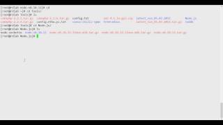 Installing Node.js with Socket.io support