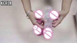 Jelly Dildo Strong Suction Cup Sex Toys Review By Kerla Shop
