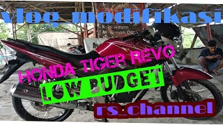 Modifikasi Honda Tiger Revo low budget
