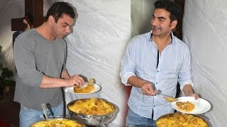 Salman Khan Family Eid 2016 Celebration & Biryani Party For Freaky Ali Movie Success