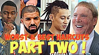 *PART TWO* CELEBRITIES & ATHLETES W/ THE WORST & BEST HAIRCUTS !