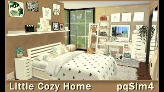 Sims 4 Speed Build. Little Cozy Home