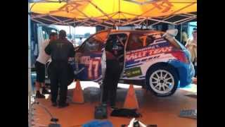Yalta Rally 2012 - последний сервис 1
