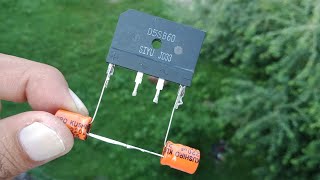 DIY DUAL POWER SUPPLIES WITH BRIDGE RECTIFIER