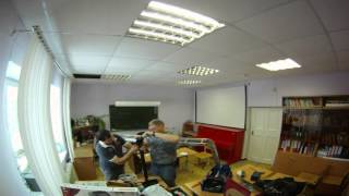 монтаж проектора